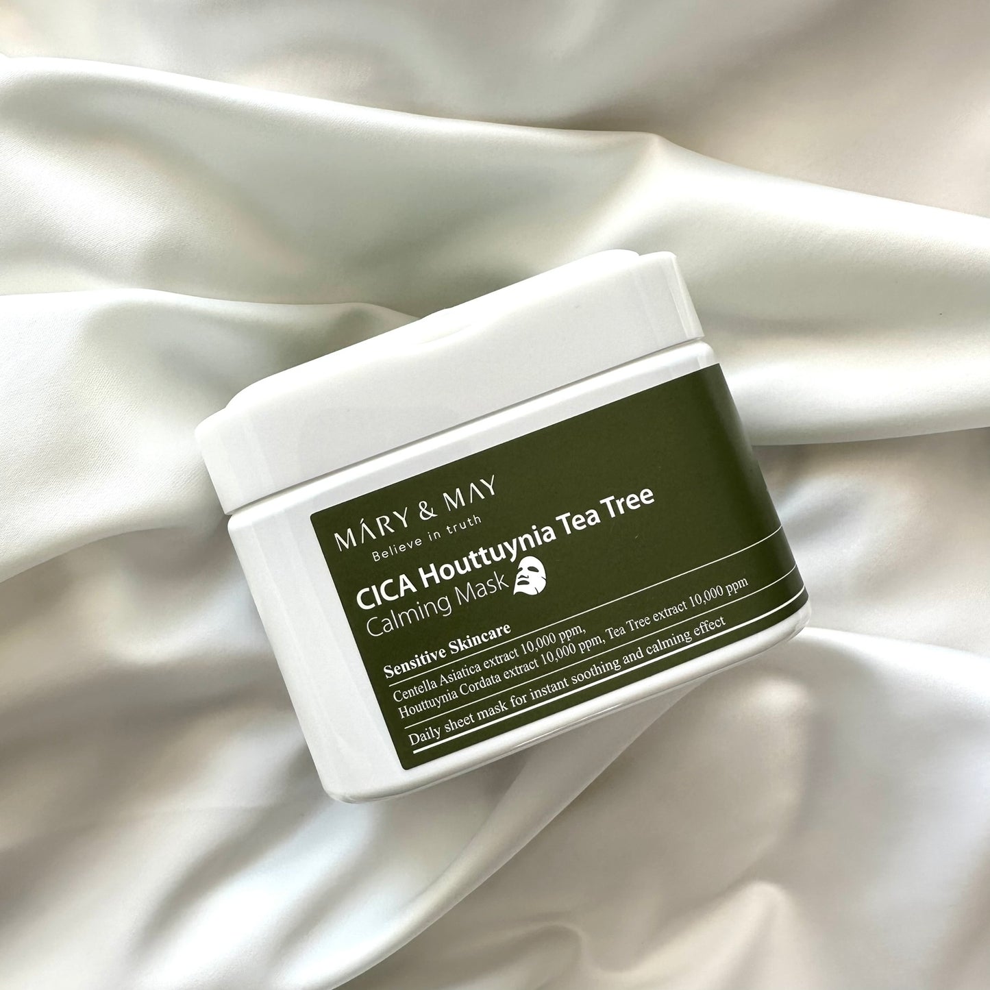 ***CICA Houttuynia Tea Tree Calming Mask (30PCS)